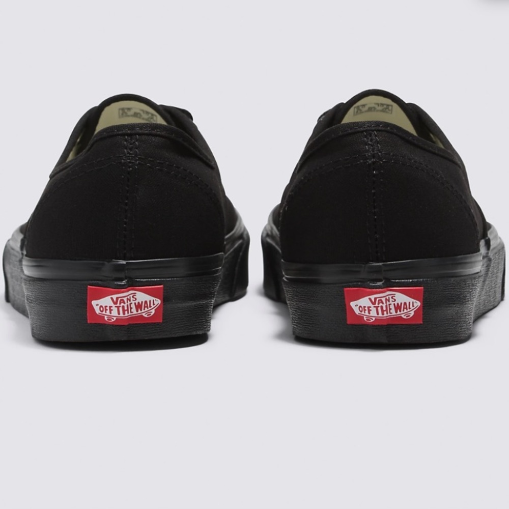 Vans Authentic all-black sneakers